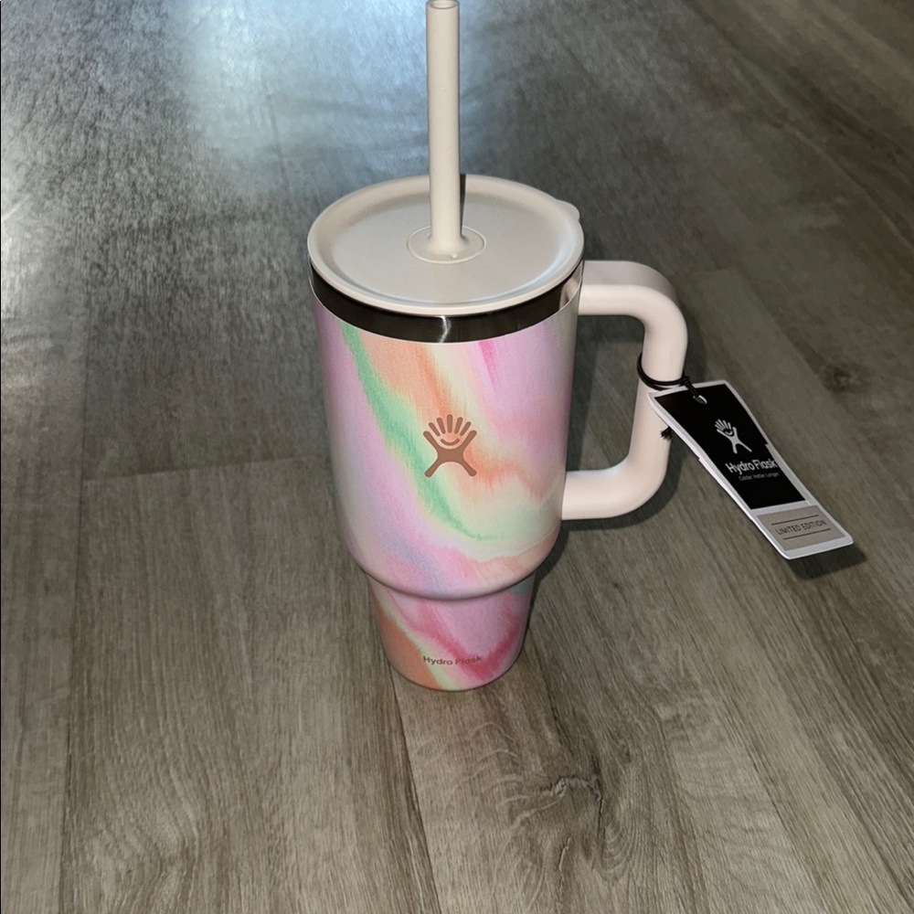 Hydro Flask Multicolor Tumbler with Straw